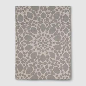 7ft x 10ft Outdoor Rug - Medallion Gray - Threshold™