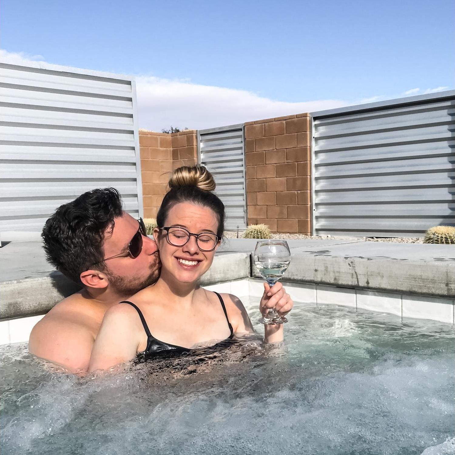 New Years Eve 2020-2021 in Desert Hot Springs, CA.