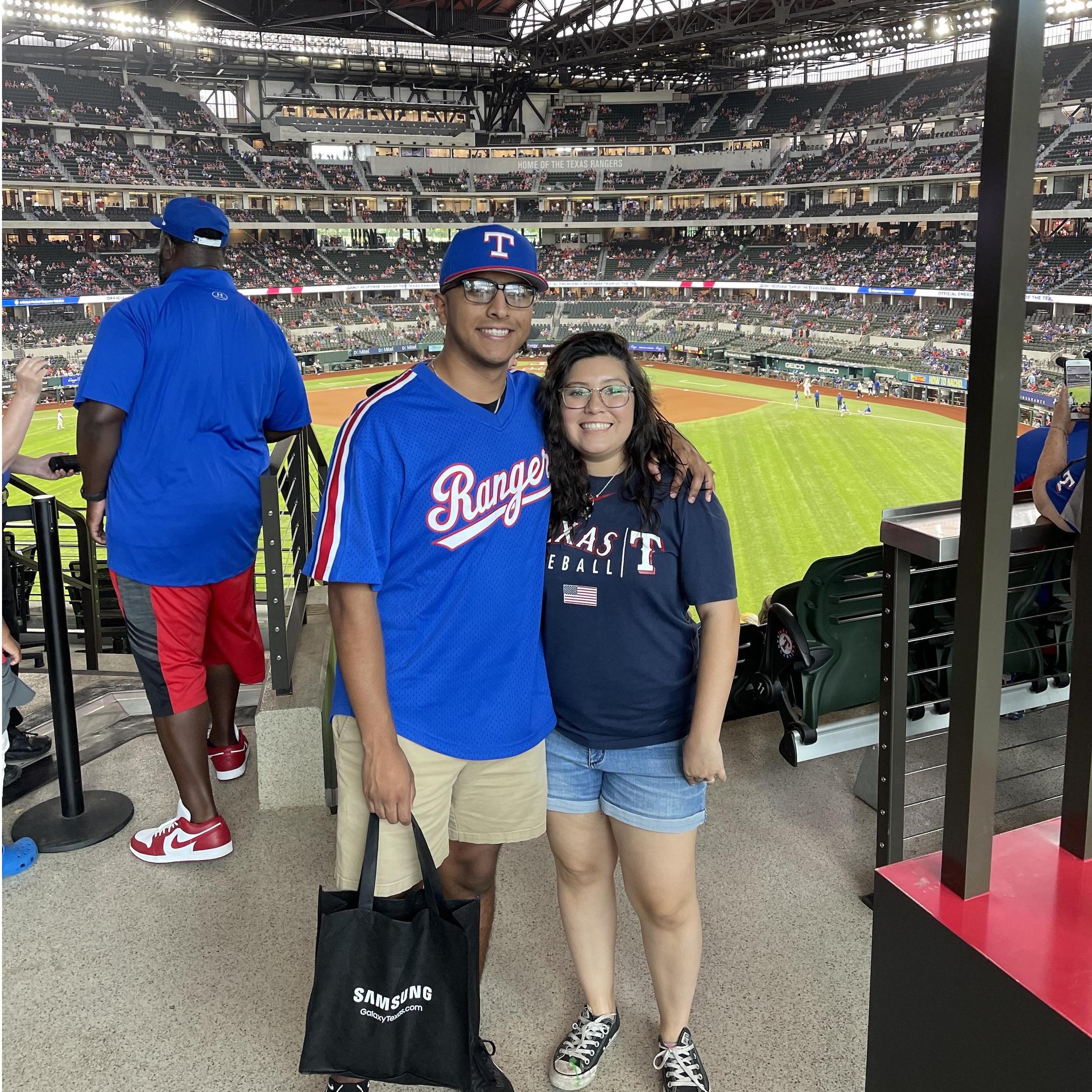 5th annual Texas Rangers game