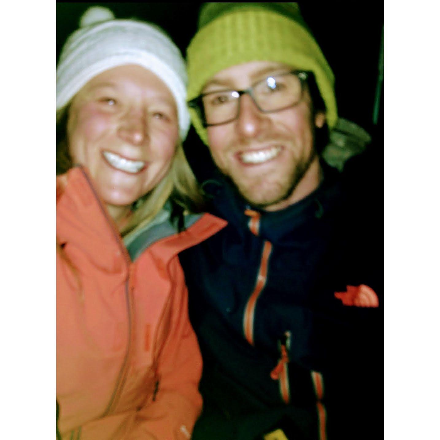First Valentine's Day skin/ski together.