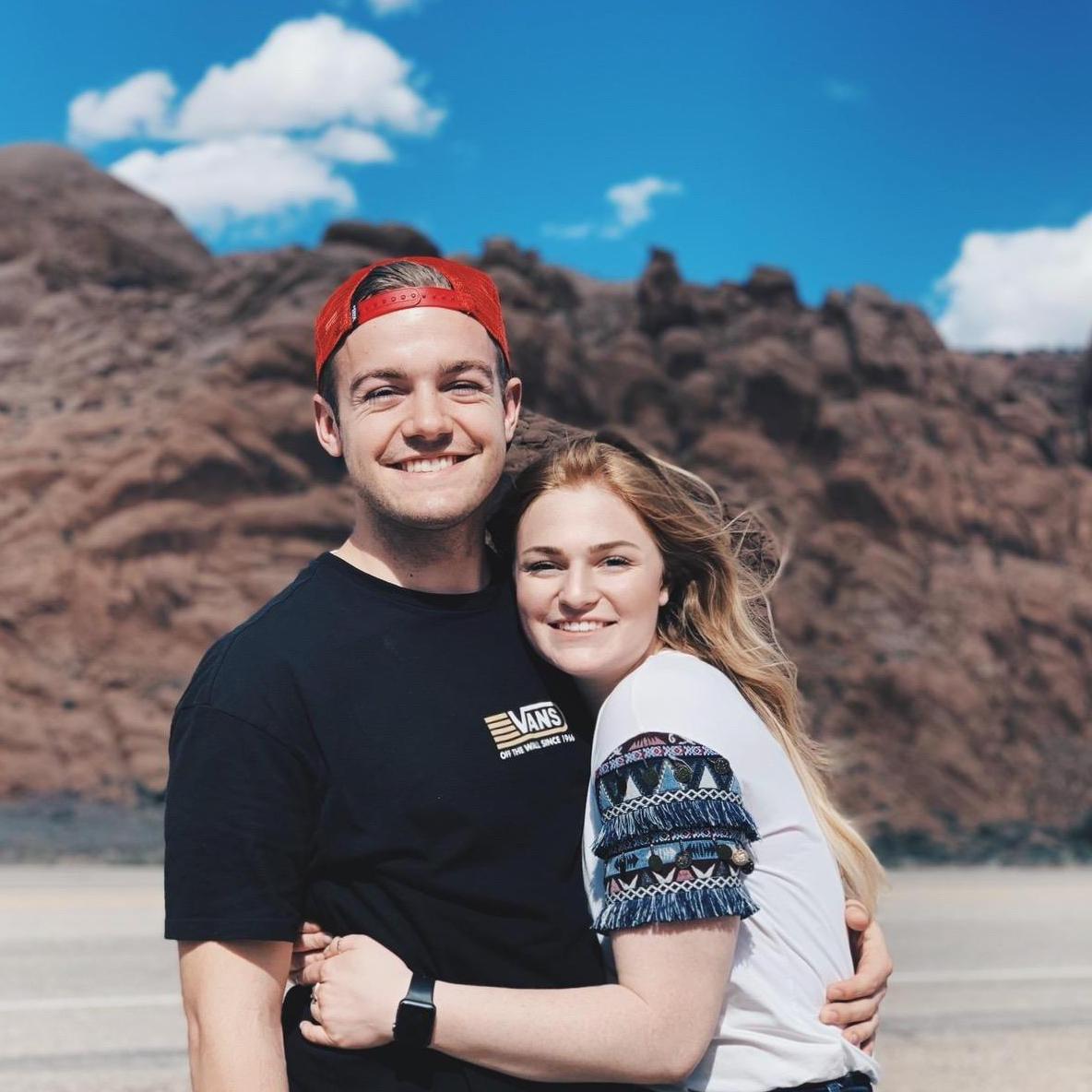 My first trip with his family to Moab.