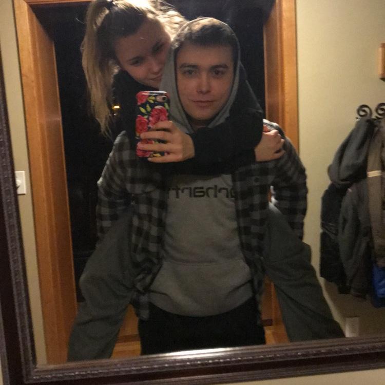 The first picture we took together 🥰