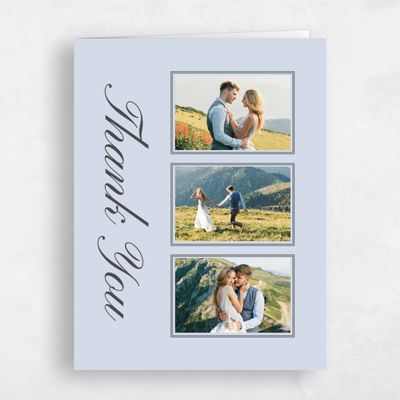 Sky, Blue Wedding Thank You - Abbey Strip