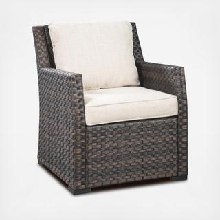 Easy Isle Contemporary Outdoor Lounge Chair
