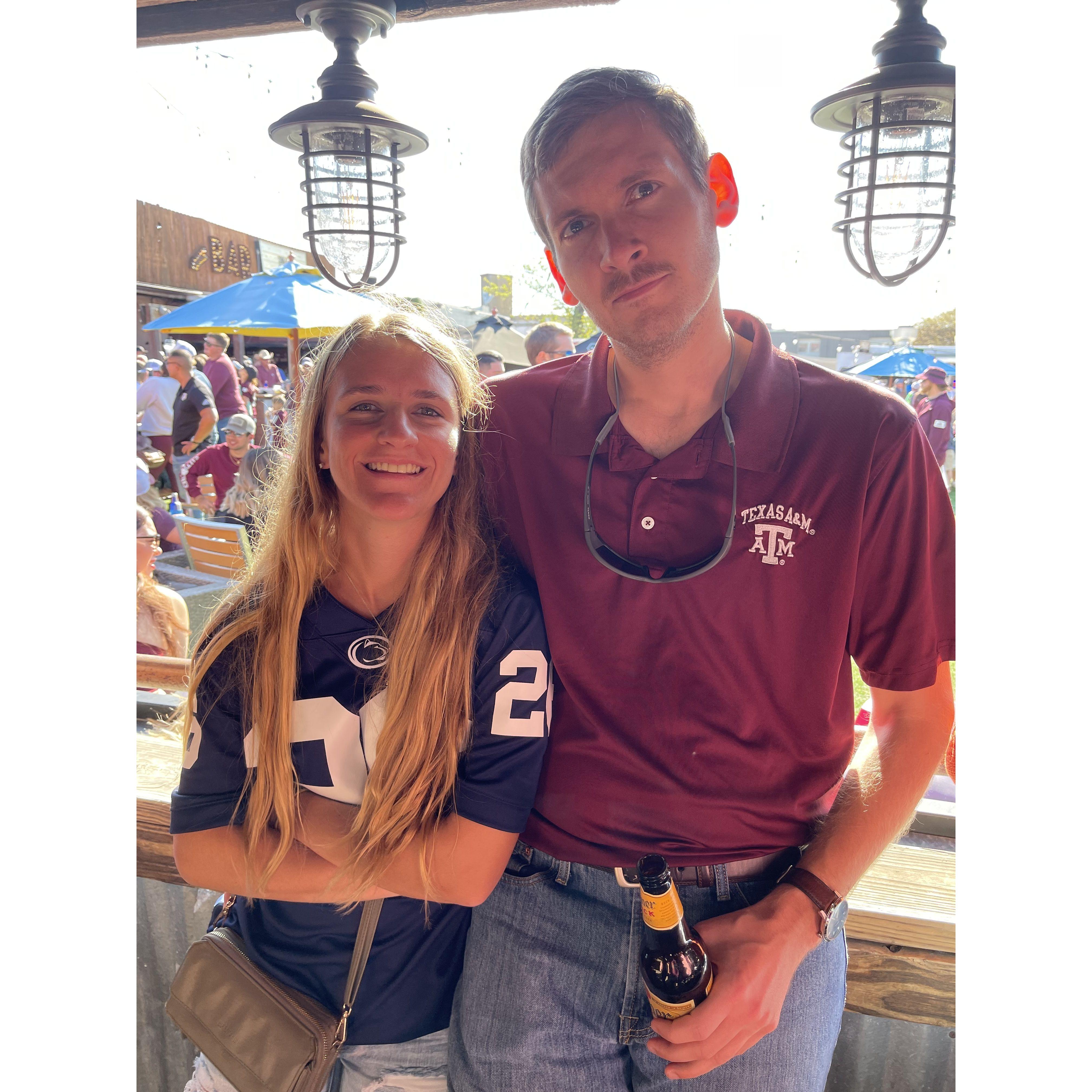 Vic's First A&M Game