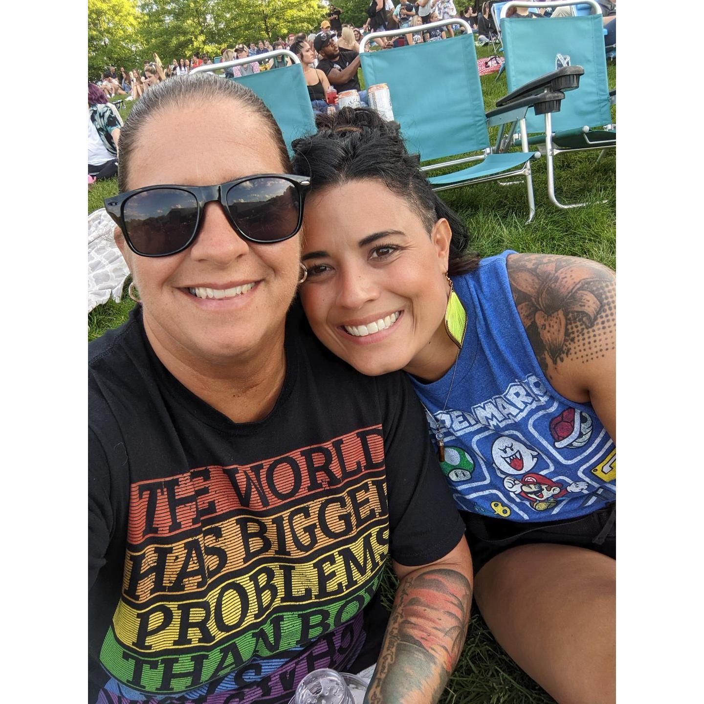 Our first concert (Halsey)