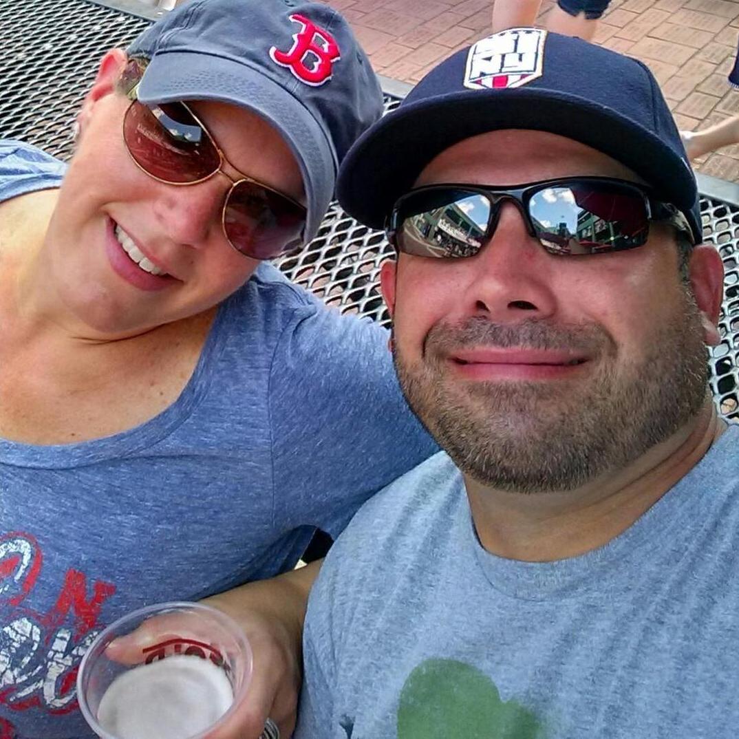 Our first Red Sox game together