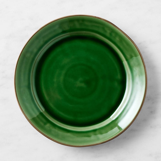 Provençal Dinner Plates, Set of 8, Green