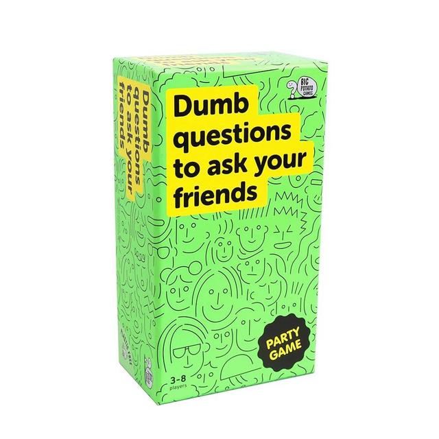 Dumb Questions to Ask Your Friends - Fun Board Game to Play with Friends, Family and Colleagues