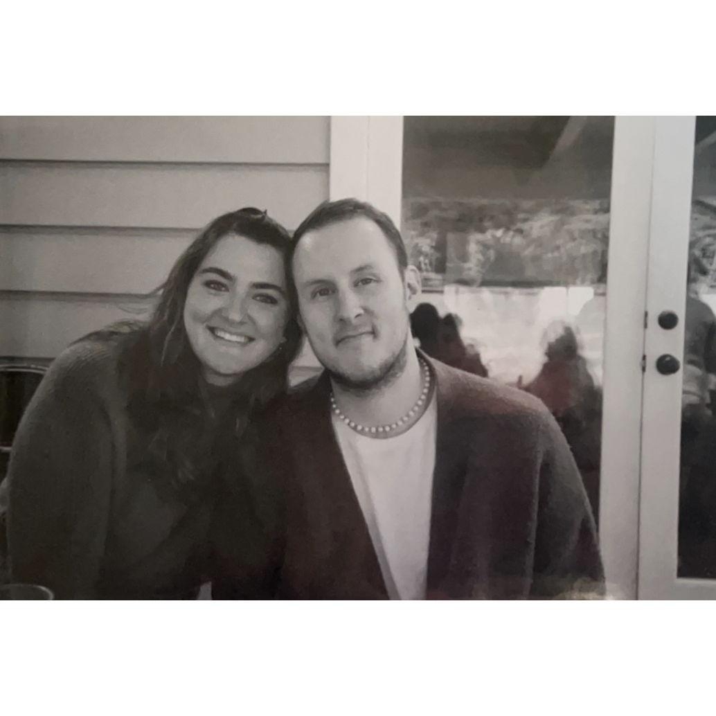 George and Natalie at Easter. Taken by Ian!