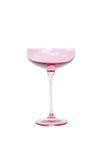 Estelle Colored Glass Champagne Coupe Set