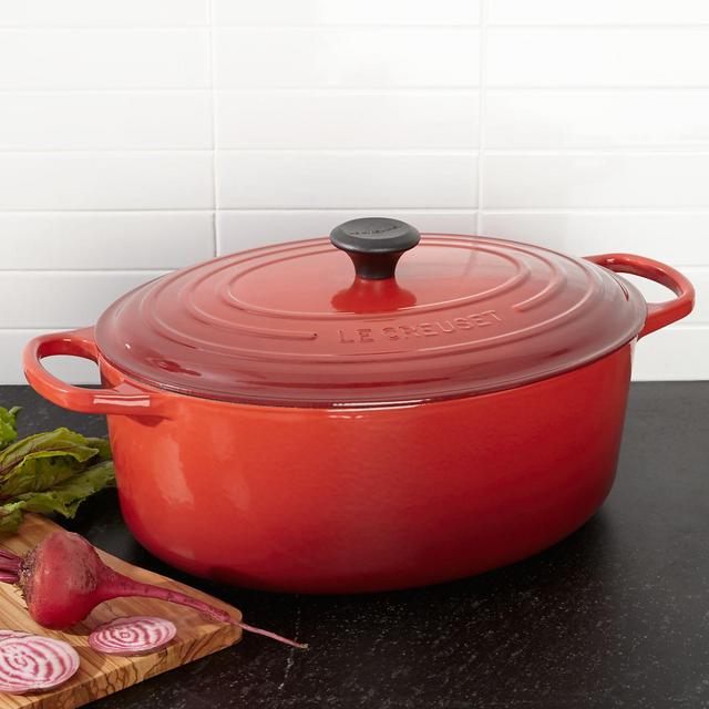 Le Creuset ® Signature Cerise 9.5-Qt. Oval Dutch Oven