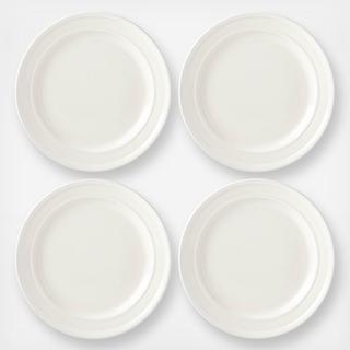 Sculpted Stripe Dinner Plate, Set of 4
