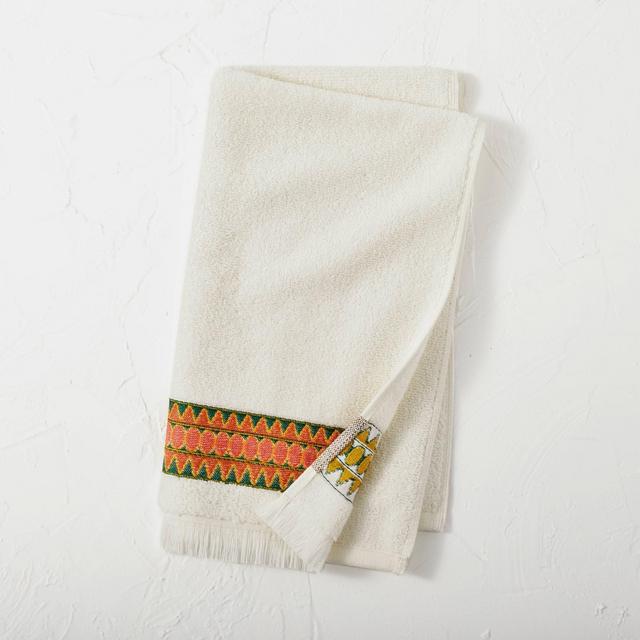 Multi Striped Sonoma Hand Towel - Opalhouse 1 ct