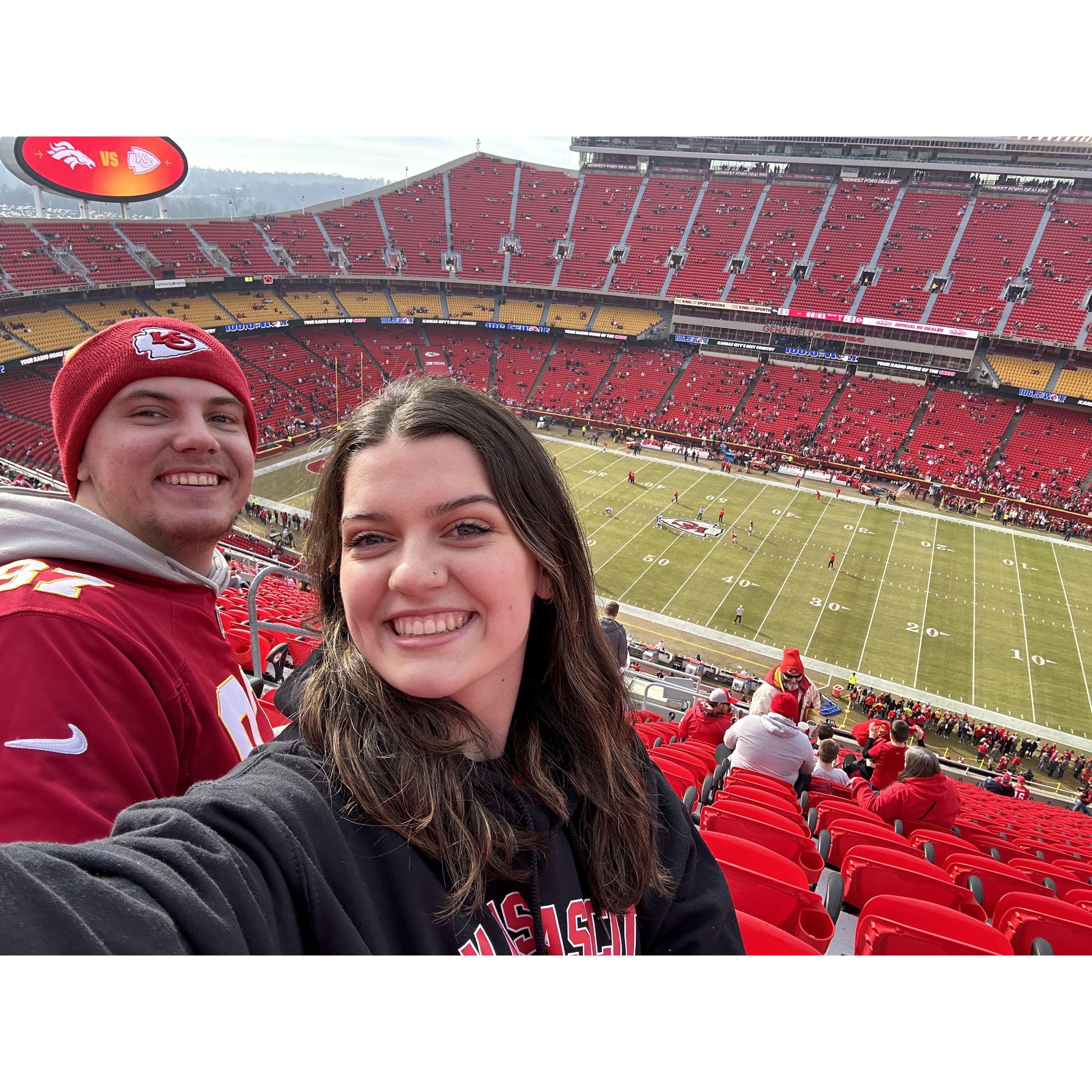 Chiefs Game - Jan 1st 2023