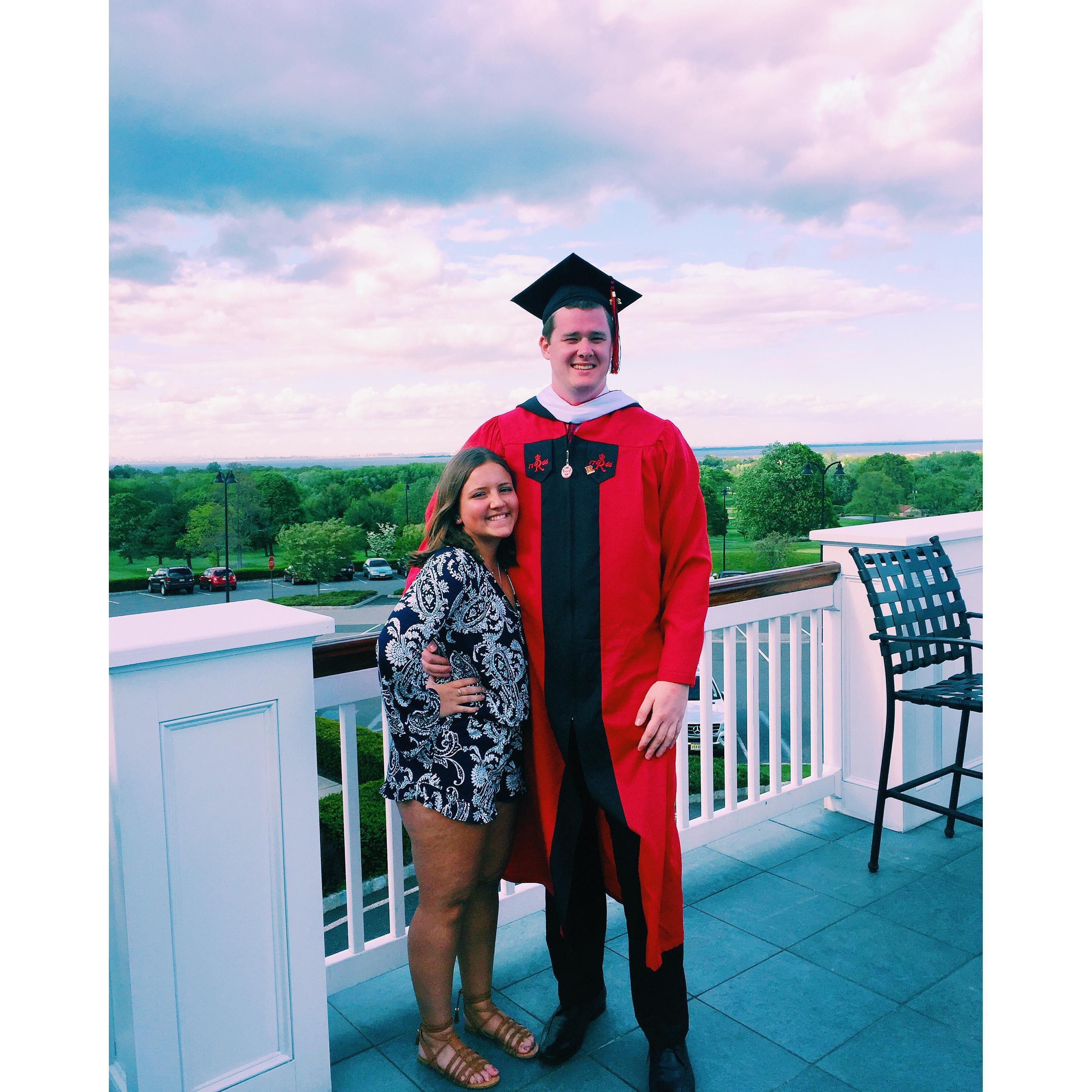 Dan graduated from Rutgers and Julia cried
