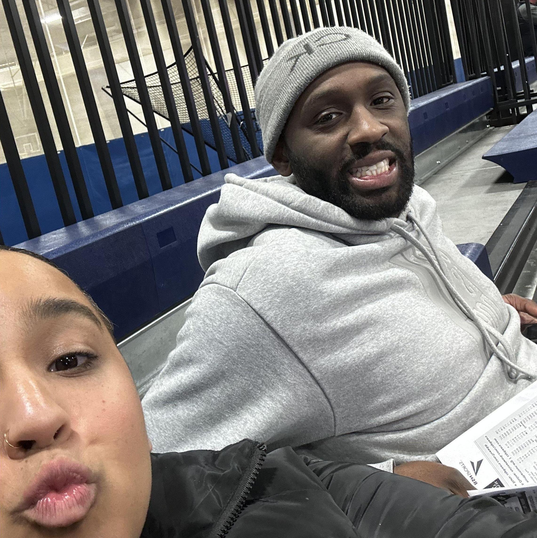 Since meeting, Maya & Dre have long bonded over their love for the game of basketball. You will often catch them in the bleachers watching a good high school, college, or professional match up.