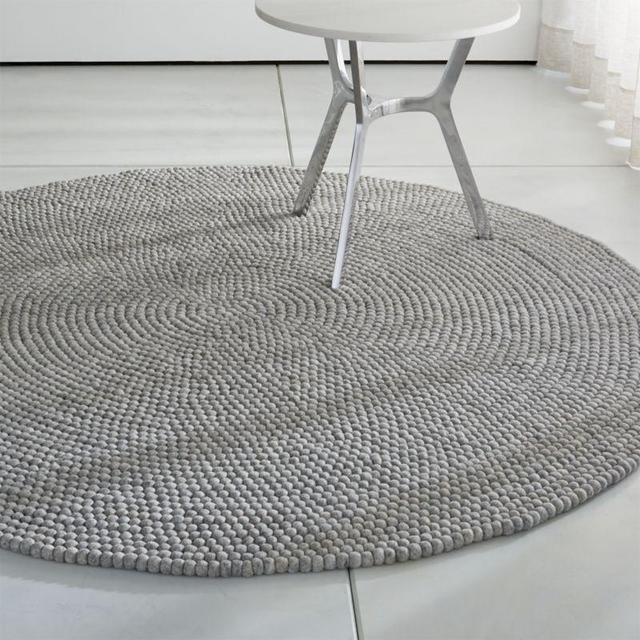 Markus Steel 6.5' Round Rug