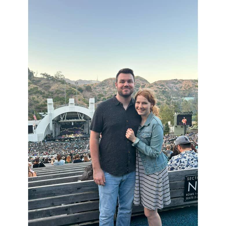 Seeing Noah Kahan at the Hollywood Bowl
