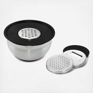 Mixing Bowl with Grater Attachments