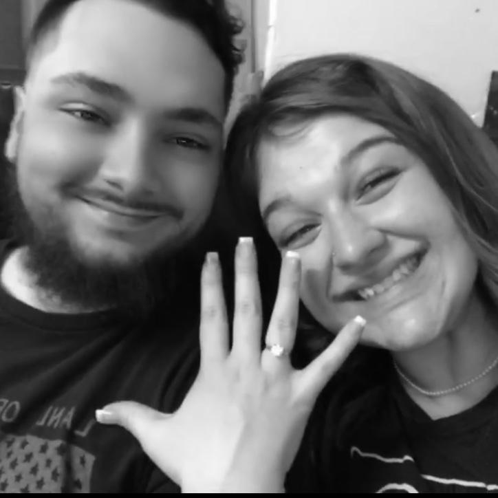 The night we got engaged!!! ✨💍💕