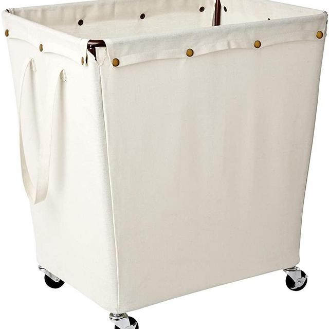 Homz 4569007 Commercial Hamper, 6 Pack, Khaki