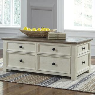 Bolanburg Lift Top Cocktail Table with Drawers
