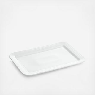 Roulette White Rectangular Serving Platter