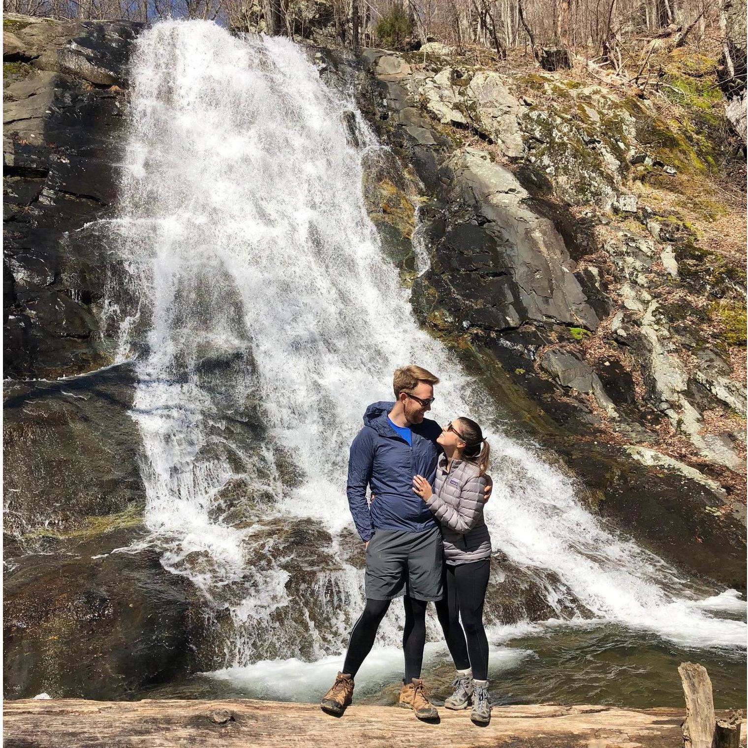 Here's to our lives together - and a lot more hikes like this.