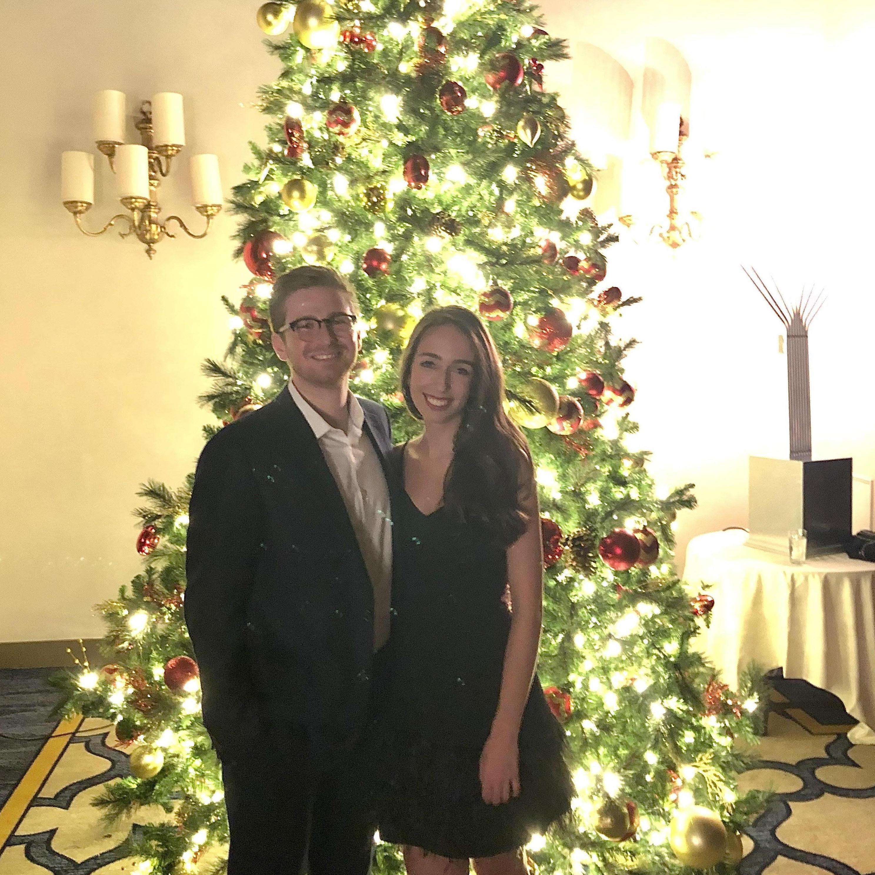 One of our first photos together! December 2019