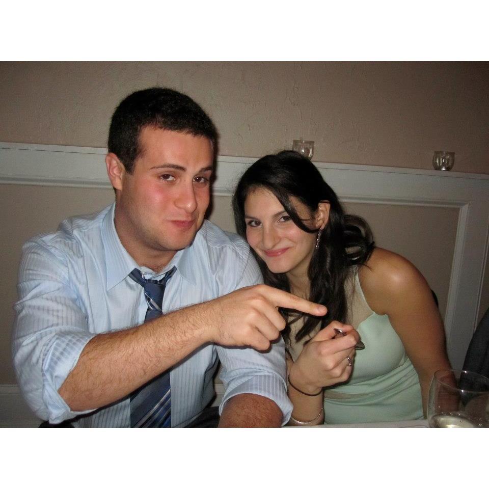 Jess's first birthday with Max as her date - 2012