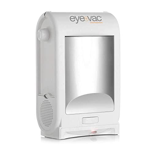 EyeVac PRO Touchless Stationary Vacuum - 1400 Watts Professional Vacuum with Active Infrared Sensors, High Efficiency Filtration, Bag-less Canister (Designer White)
