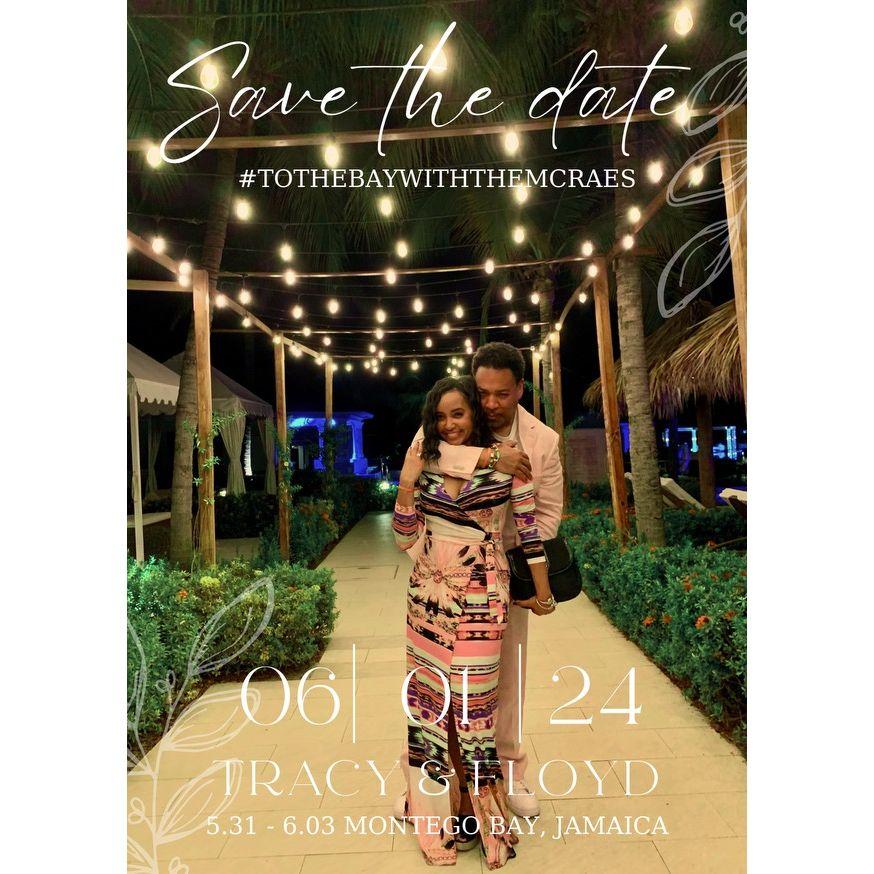 Save the Date. This picture was taken when we first visited Iberostar. Now we're returning to the resort to get married!