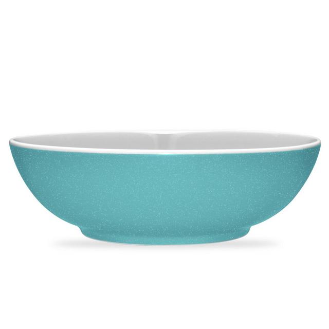 Noritake® ColorTrio Coupe Round Serving Bowl in Turquoise