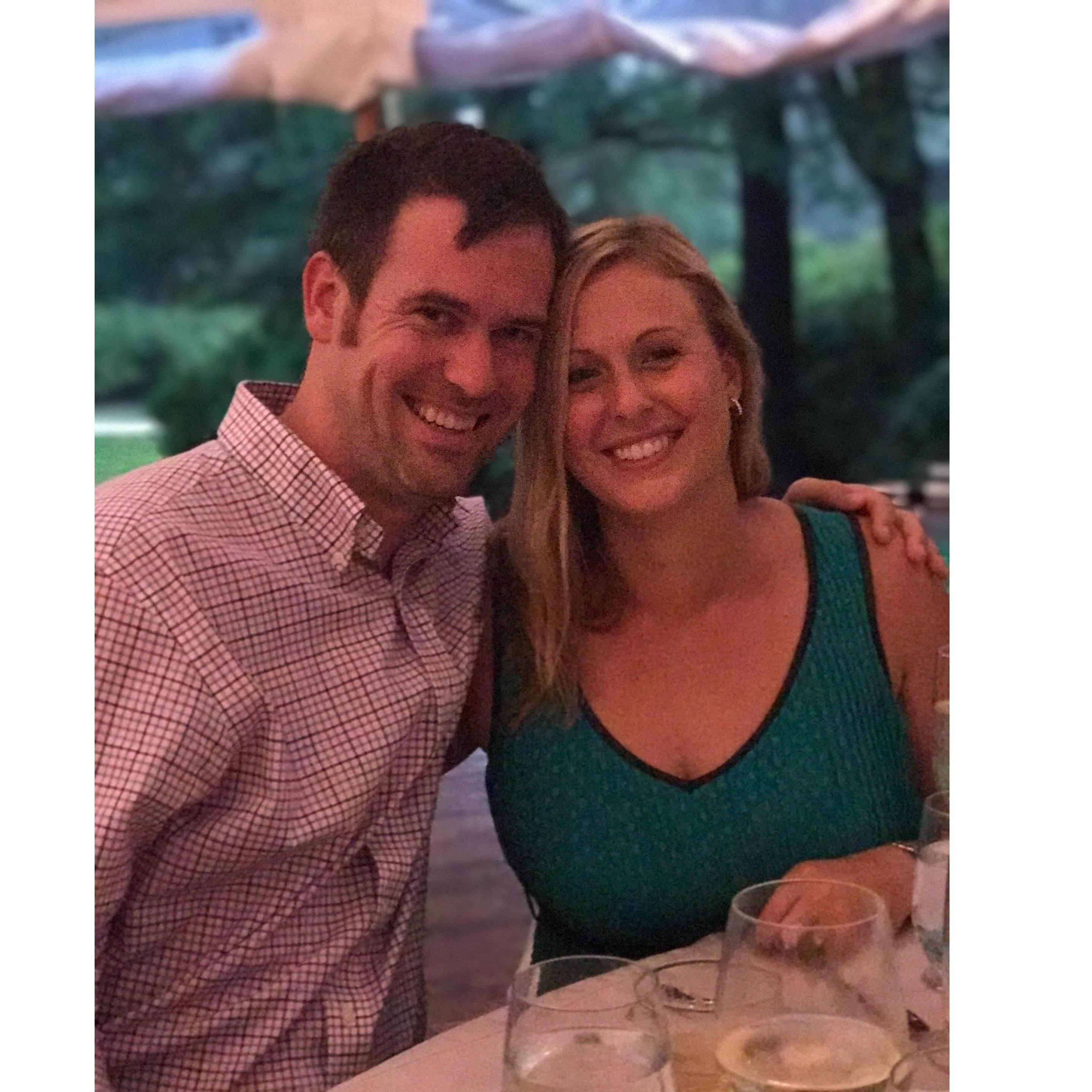 Celebrating Jill and James wedding