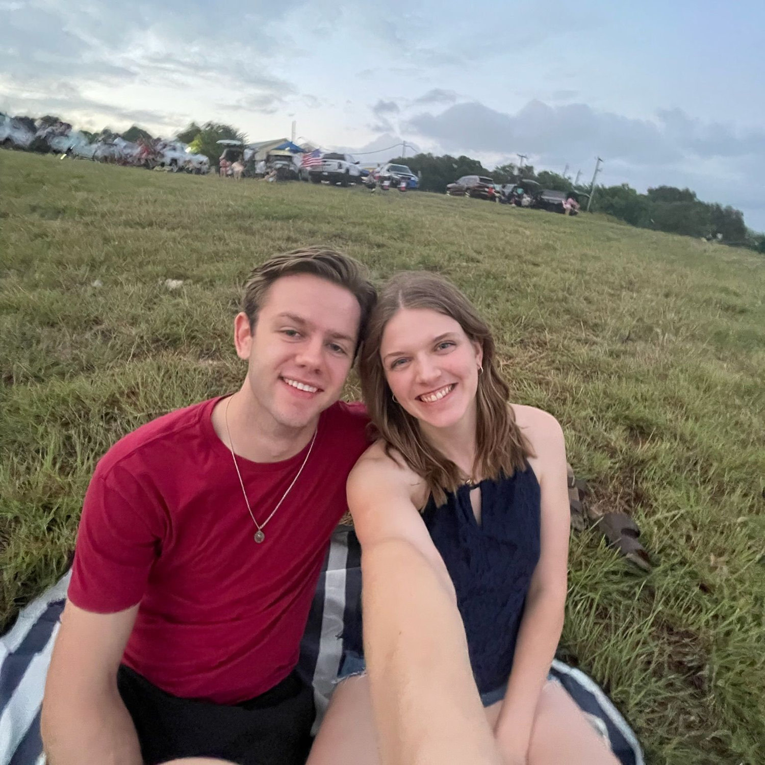Their first Fourth of July!!