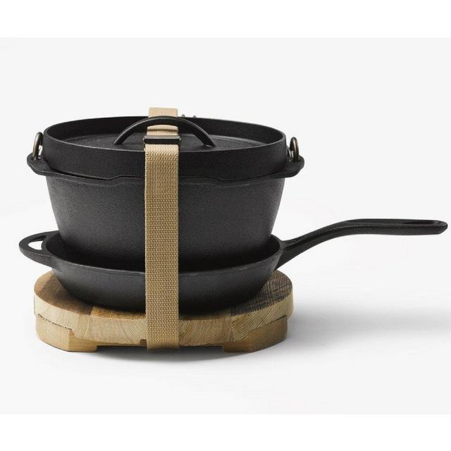 Barebones | Cast Iron Dutch Oven Classic Kit, 4 Quarts