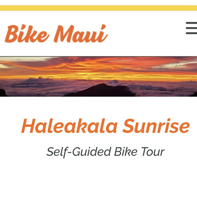 Haleakala Sunrise Bike Tour