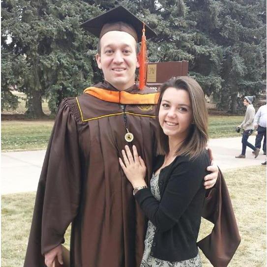 Christopher's Master's Graduation