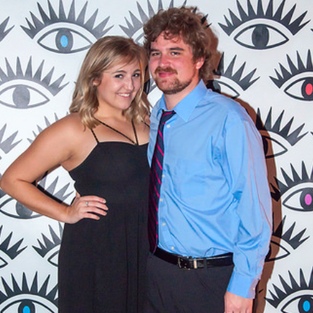 Our first EyeBall together... Jake hates this picture and Shelby loves it.