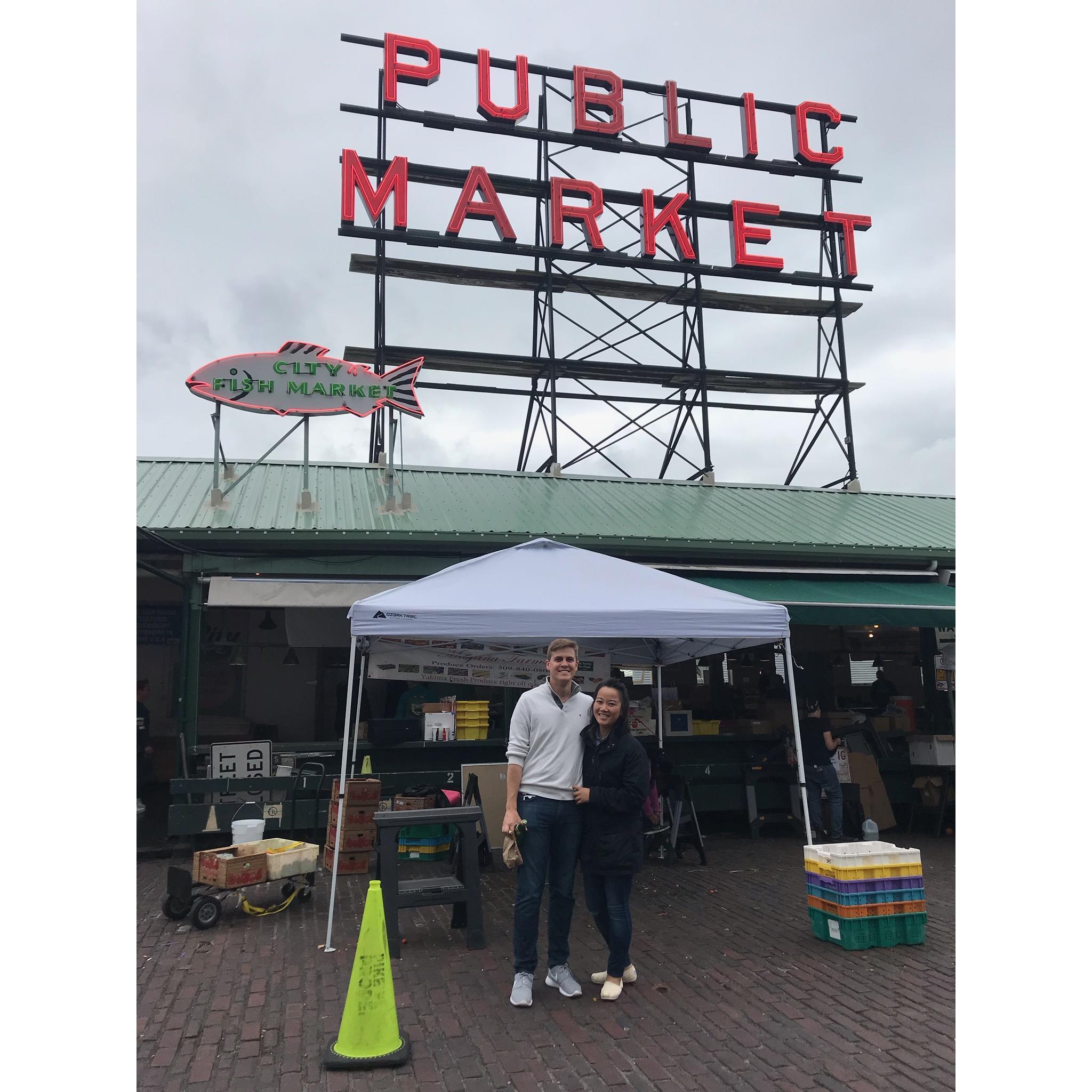 Seattle, Washington State - our first and to date, only west coast trip, where we met up with Robert (groomsman and officiant) and Hyung Joong (groosman). Great trip, would definitely go back!