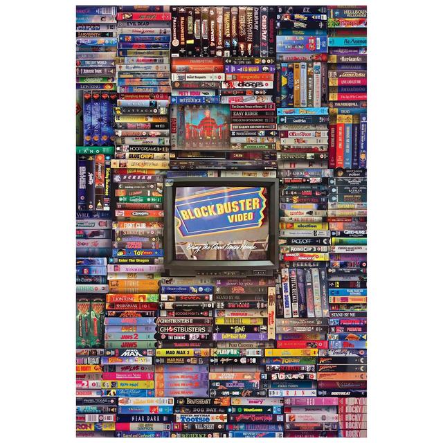 Toynk Blockbuster Era 1000-Piece Jigsaw Puzzle