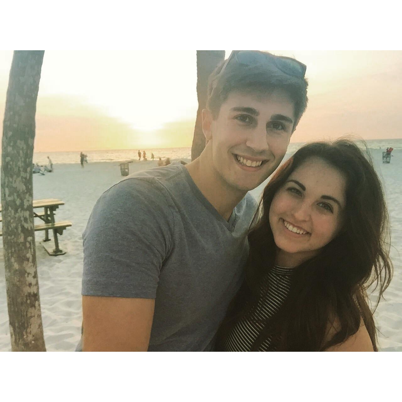 Our 1 Year Anniversary in Tampa Bay, FL (April 17th, 2017).
