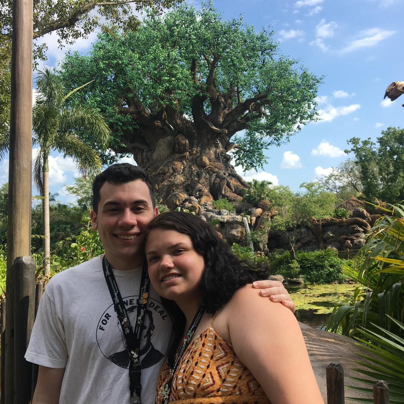 One of our first Disney Days together! Animal Kingdom is easily our favorite park.