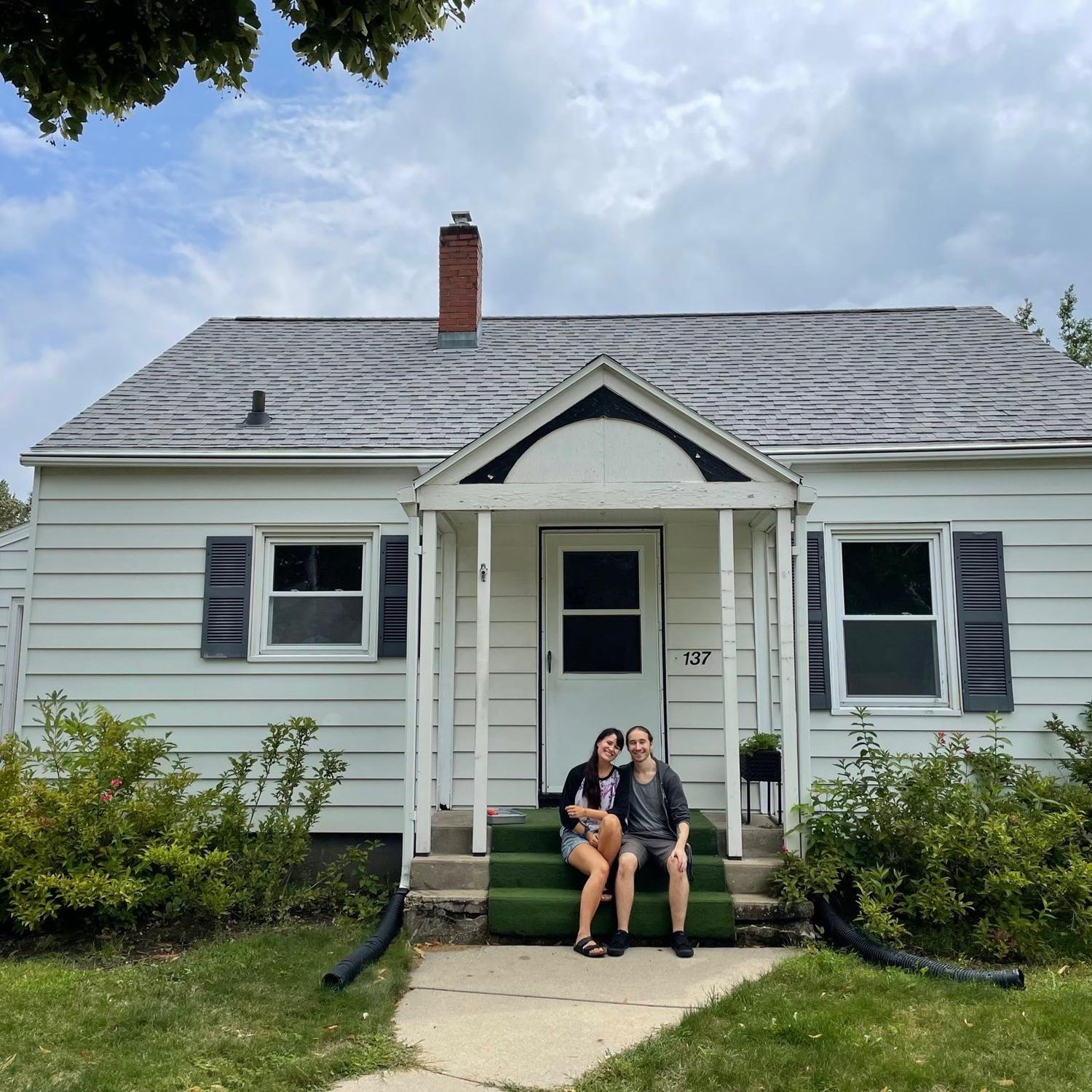 Birdy and Karsten bought their house shortly after coming home from Spain! They've done a lot of work on it so far and still have more plans. Family and friends are always welcome!