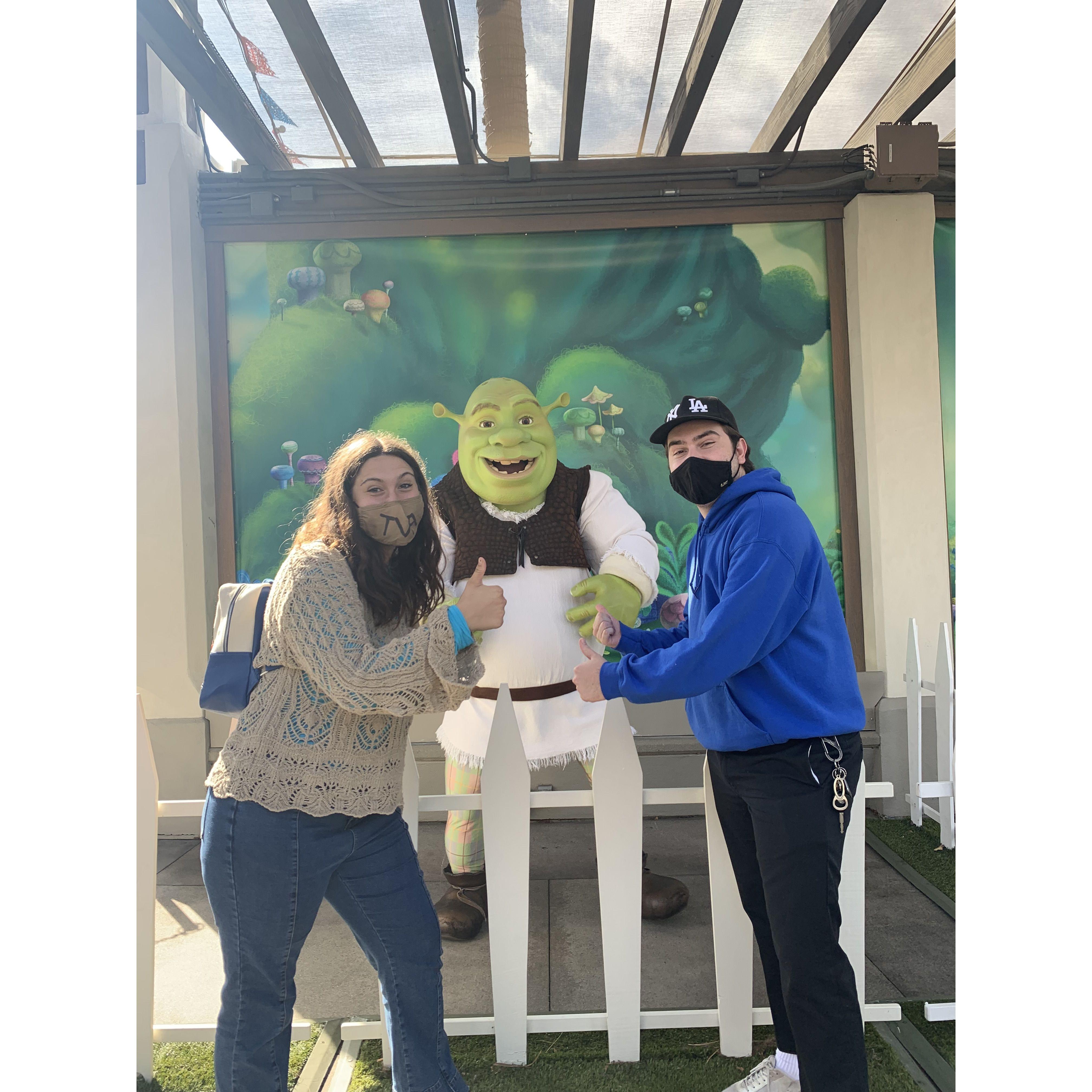 Meeting our idol