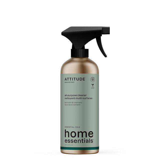 ATTITUDE All Purpose Cleaner, EWG Verified Multi-Surface Products, Vegan, Naturally Derived Multipurpose Cleaning Spray, Lavender and Rosemary, 16 Fl Oz