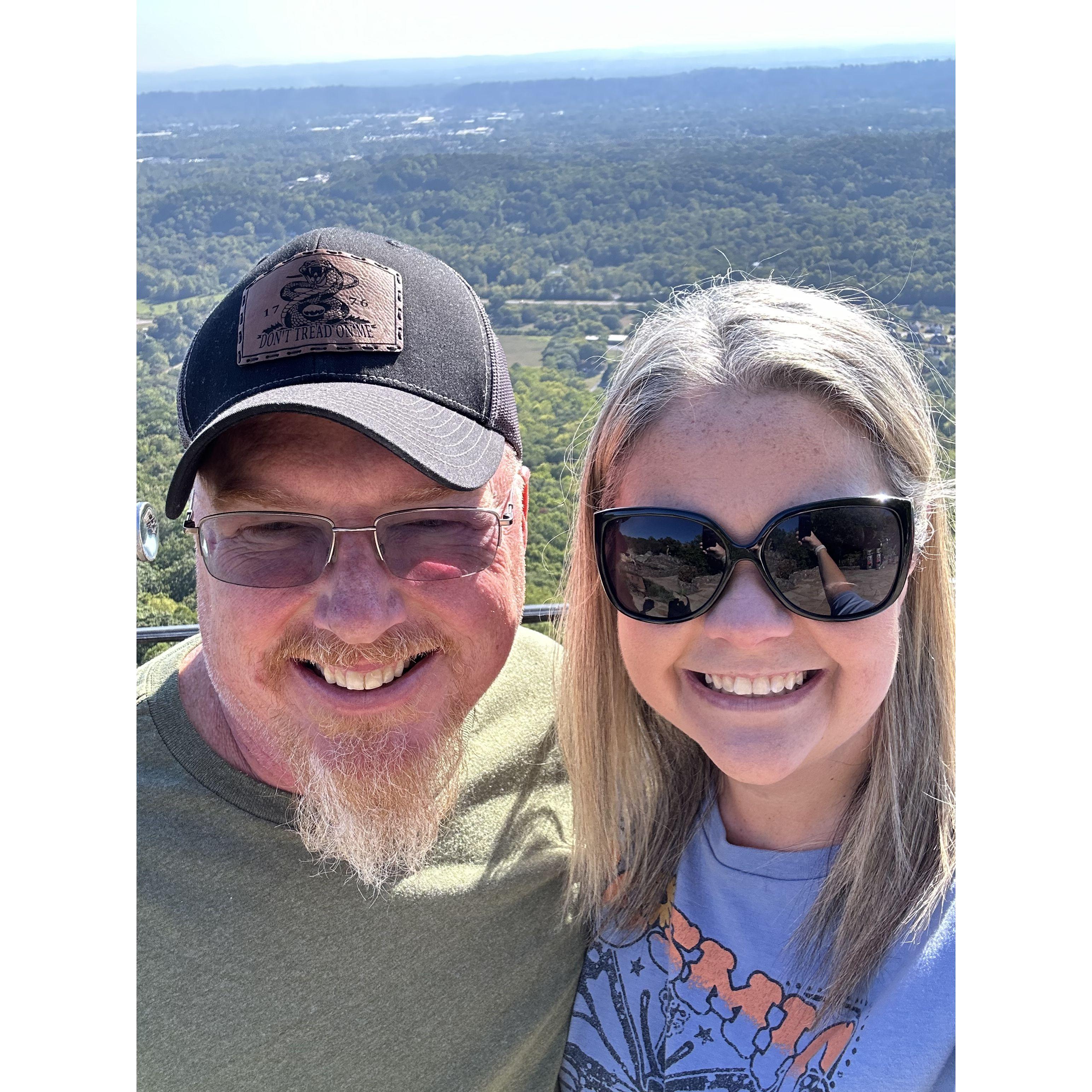 Our first trip to Rock City!