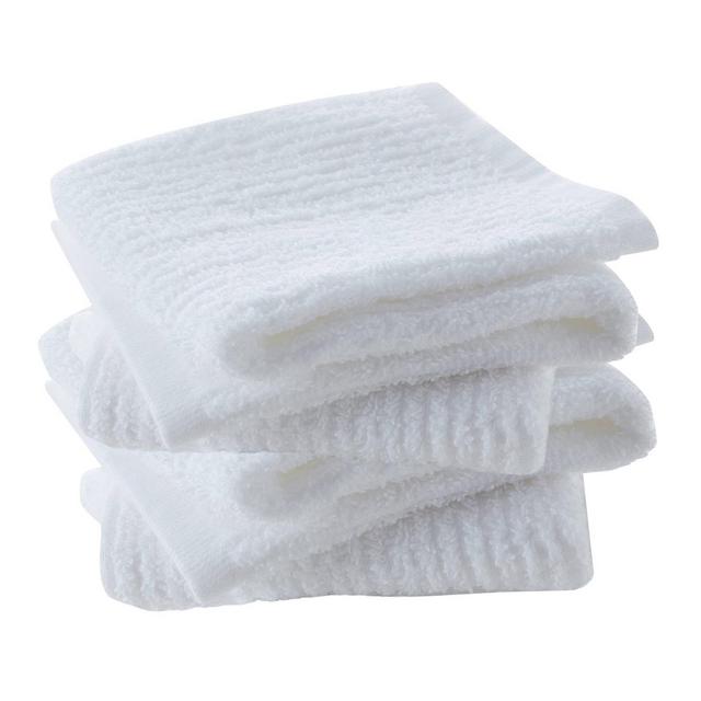 Cannon 4pk Cotton Bar Mop Kitchen Towels White