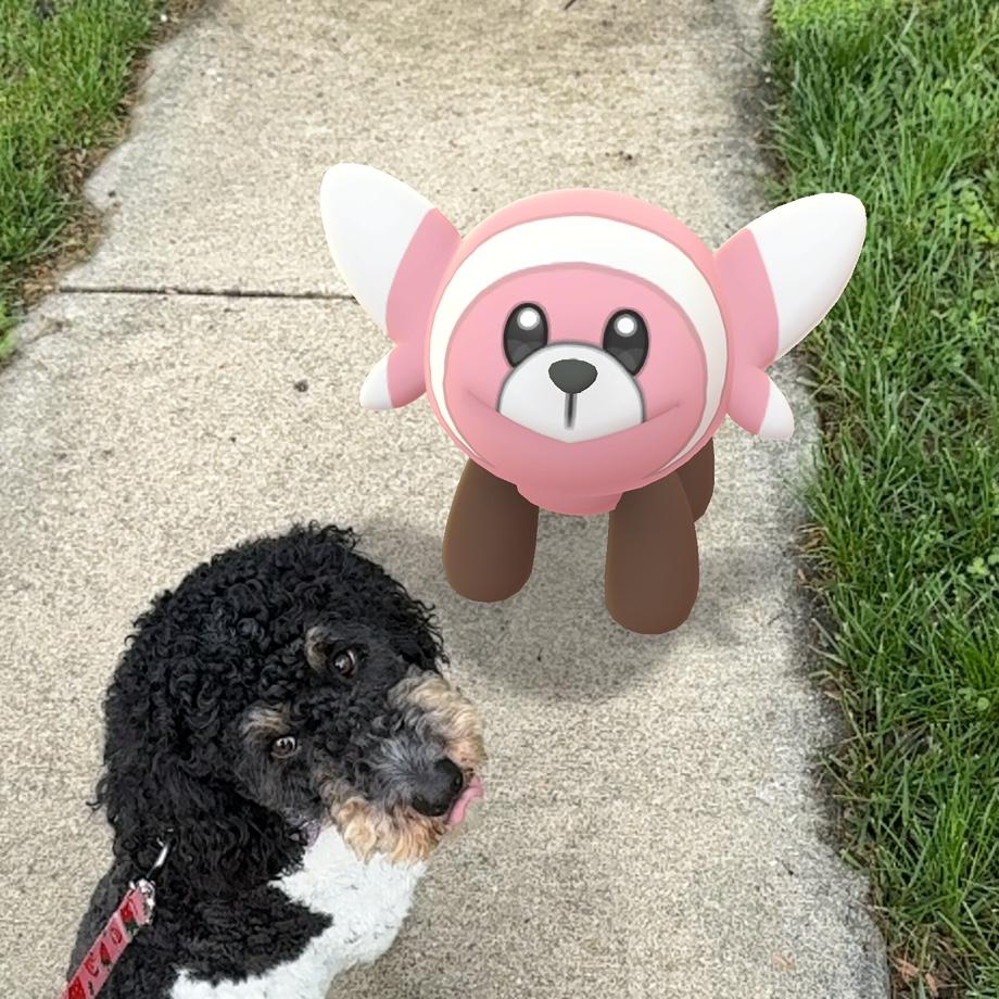 Luffy x Stufful collab